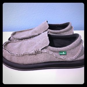 Sanuk Chiba Mens Sidewalk Surfers size 7